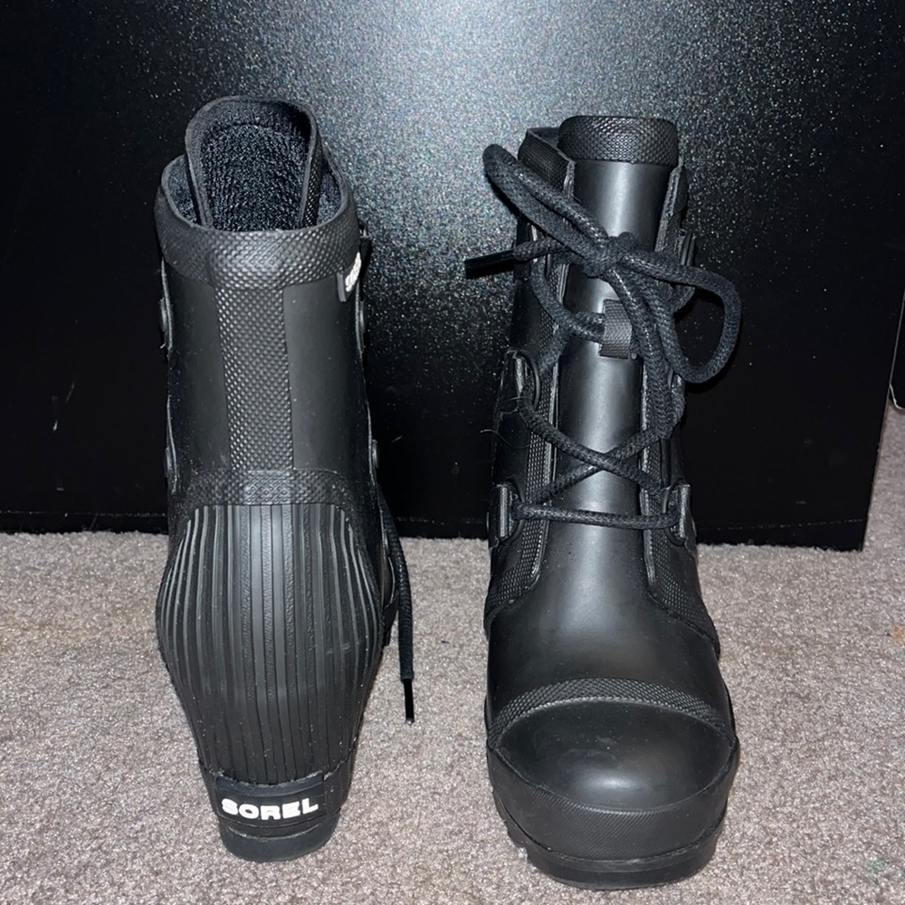 Sorel Platform Wedge Boots